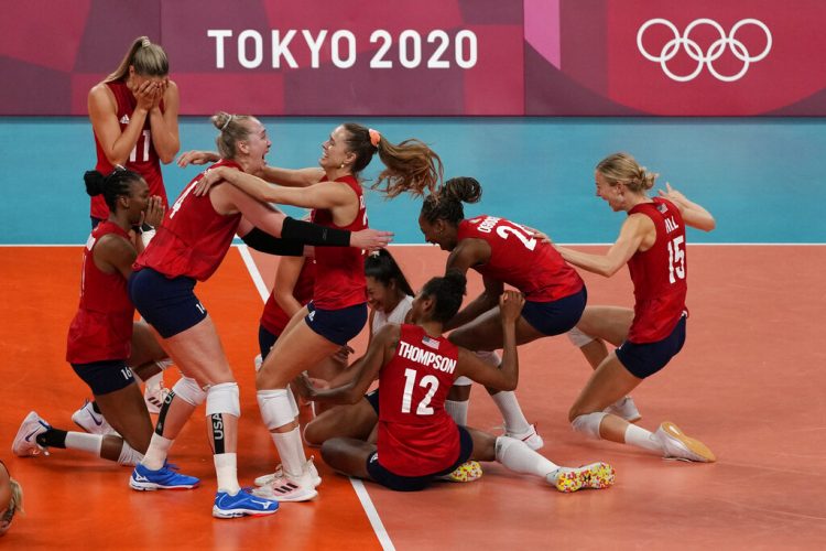 US women beat Brazil to win 1st Olympic volleyball gold